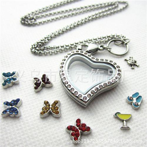 Floating charms 小配件 供应diy饰品吊坠小配件 我爱纽约 floating locket charms