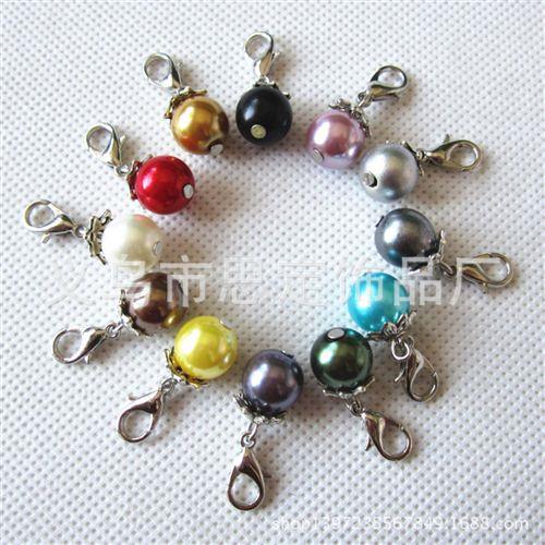 配龙虾扣小配件 diy饰品配件 龙虾扣小吊坠 裙子小挂件 dress dangle charms