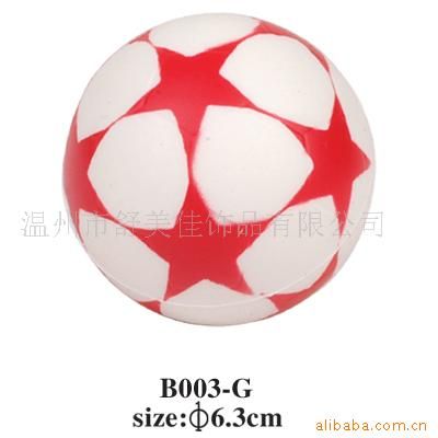 足球 供应环保pu材料足球(图)/PU 发泄球/PU 握力球可印刷LOGO