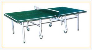 新颖牌乒乓球系类 专业供应绿色乒乓球桌  带轮乒乓球台  量大从优 欢迎咨询