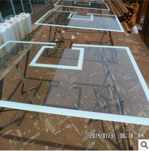 篮球架、球板、球框、球网 厂家供应钢化透明篮球板 玻璃钢篮球板 篮球架