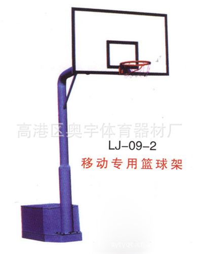 篮球架系列 厂家长期供应体育用品可调移动式比赛专用篮球架 休闲篮球架