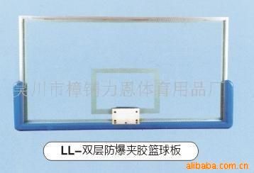 篮球用品系列 供应体育器材--高级透明玻璃篮板