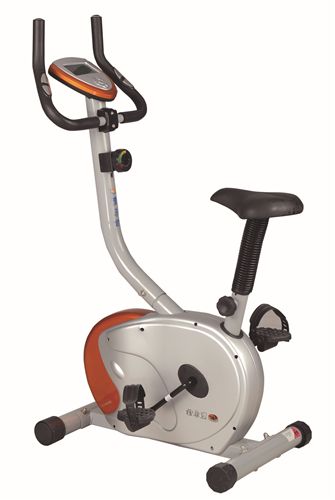 室内健身器材 长期供应康乐佳9.1E磁控健身车 立式家庭健身车