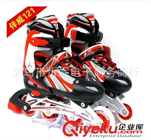 极限、轮滑运动 新款zp伴威BW121加强版儿童溜冰鞋批发 轮滑鞋 直排溜冰鞋批发