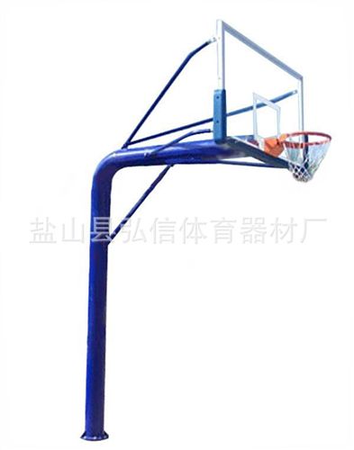 篮球架系列 厂家专业生产圆管地埋式篮球架，篮球架生产批发,免费安装篮球架