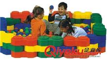 感统训练组合系列 八角造景大积木 儿童塑料拼搭大积木 可拼球池幼儿椅 幼儿园早教