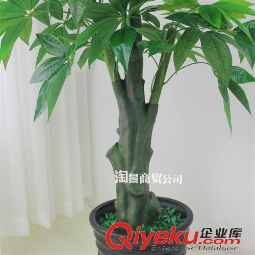 仿真植物高度分类 仿真植物树厂家批发假树落地摆放盆栽仿真树 1.6米过胶吉祥发财树