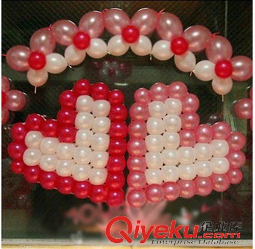 气球配件 心形网格 5号气球 婚庆道具 婚房舞台浪漫生日Party布置气球造型