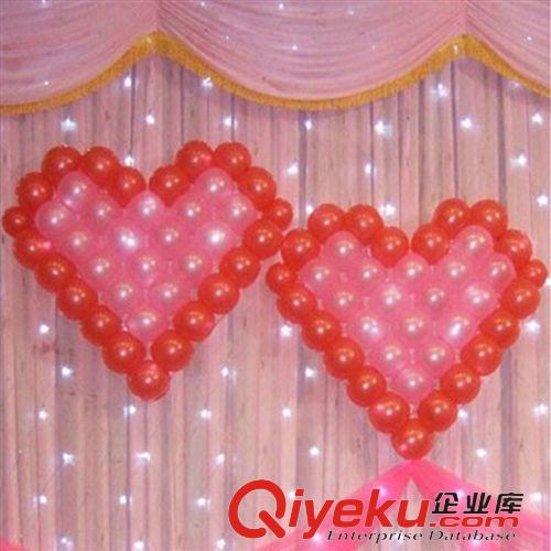 气球配件 心形网格 5号气球 婚庆道具 婚房舞台浪漫生日Party布置气球造型