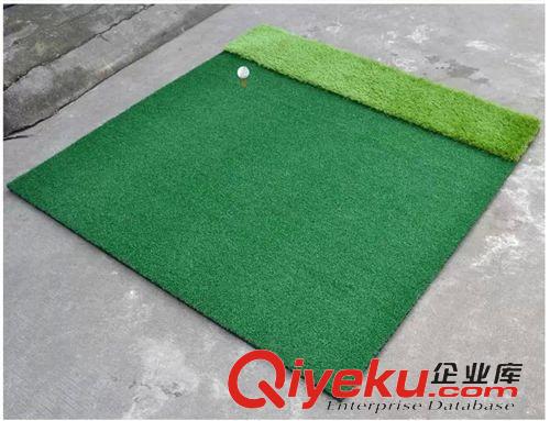 球场练习场设备 厂家生产 高尔夫打击垫 高尔夫练习场专用 双草打击垫1.5*1.5米
