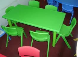 桌椅 合丰玩具 儿童桌椅 儿童餐桌 环保塑料餐桌 学习桌 幼儿园课桌
