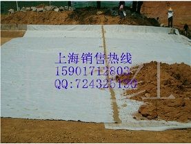 保护膜 涤纶短纤针刺土工布价格低，土工膜18653434558