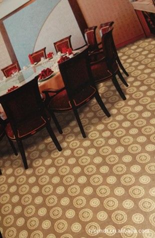 满铺地毯 丙纶地毯，酒店、宾馆满铺地毯金元宝系列