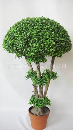 仿真绿植 特殊仿真工艺 仿真植物 假树 创意仿真植物 米兰球树盆栽