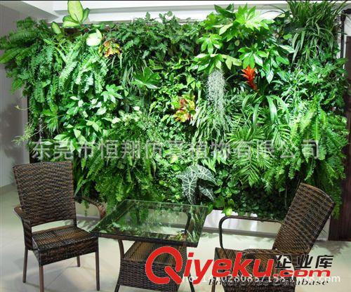 仿真植物墙 仿真植物 米兰草植物墙定做  各种热带风格人造植物墙 厂家直销