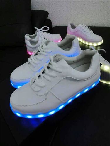 春鞋 2015欧美zp发光夜光鞋 USB充电LED灯光鞋男女情侣發光鞋  潮流