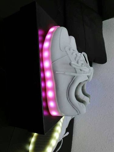 春鞋 2015欧美zp发光夜光鞋 USB充电LED灯光鞋男女情侣發光鞋  潮流