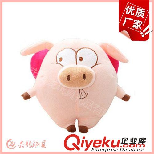 年宵系列 天使猪毛绒公仔 飞天猪毛绒玩具 香港年宵猪猪毛绒玩偶  厂家定制