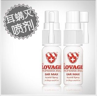 宠物药品 zp圣路薇宠物狗狗耳螨灭pj10ML 治狗猫耳螨 耳臭耳病{tx}药