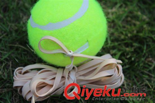 其他网球配件 网球训练用皮筋绳 宽皮筋 3.8M 单人网球训练器