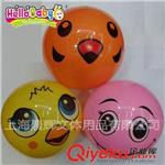 各类促销小球 10CM玩具球PVC鸭子图案球小黄鸭玩具球3个每套早教用球促销礼品球