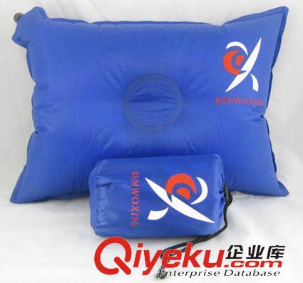 充气旅行枕 充气方形枕头 加厚pvc便携露营睡袋枕 可压缩折叠