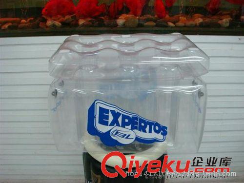 冰桶、冰夹 透明方形户外冰桶 易拉罐充气广告饮料冰桶 方便携带