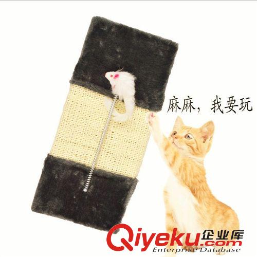 猫咪用品 猫抓板 弹簧逗猫球猫玩具 猫咪用品猫咪磨爪玩具 猫挠板