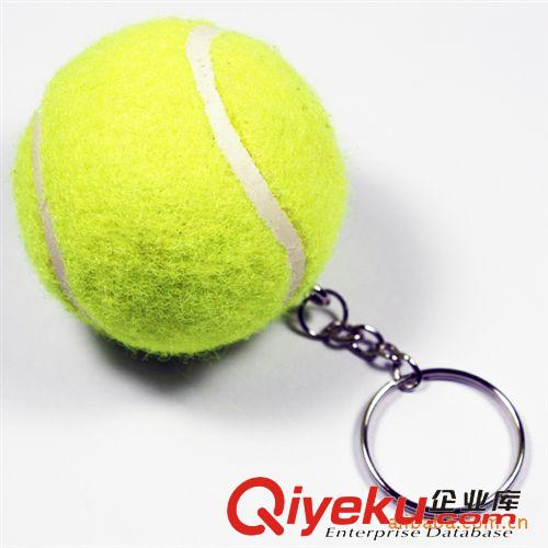 其他 供应钥匙挂件 运动挂件 仿真网球挂件 网球钥匙扣 运动钥匙扣