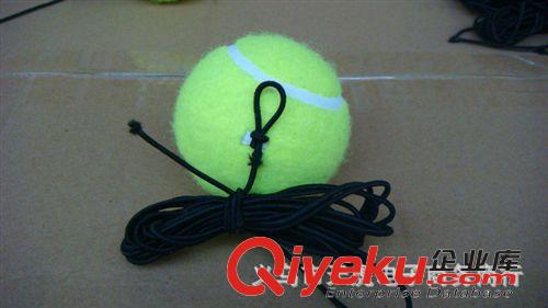 网球训练器 带皮筋绳网球升级版 黑色加粗 高弹跳801 网球用品训练专用可定制