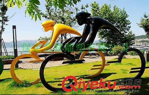 艺林不锈钢雕塑 【艺林雕塑】 景观雕塑 城市园林雕塑 厂家直销 自行车不锈钢雕塑