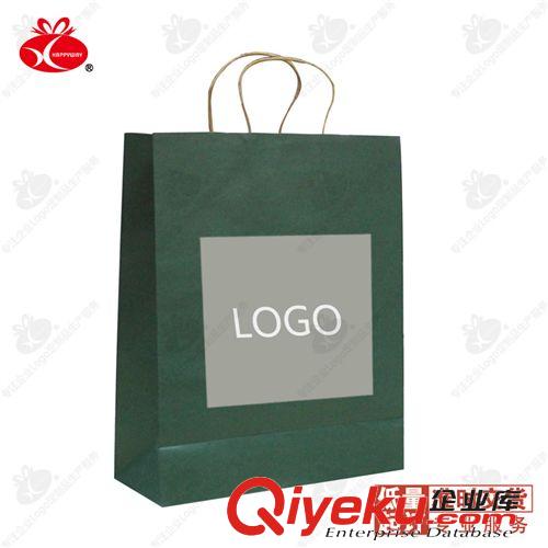 手袋/箱包定制 手提牛皮纸袋0609010 100个礼品定制可印Logo企业创意广告品定制