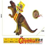 搪塑玩具 新款大号环保搪胶恐龙卡通仿真动物造型玩具 恐龙玩具 带IC