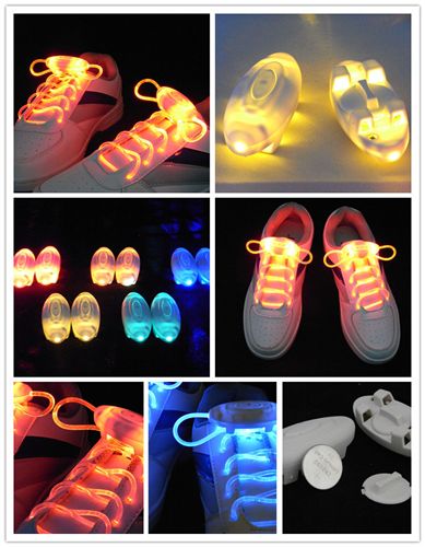 发光鞋带 全球香港展会礼品 爆款 LED发光鞋带 闪光鞋带led flash shoelace