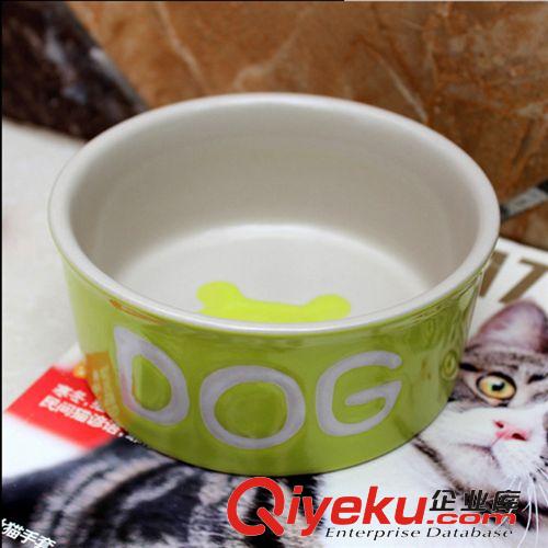 2015年3月新品 小狗/猫猫食碗 陶瓷宠物必备食具 加厚加重加固饮水器 新款防掀翻