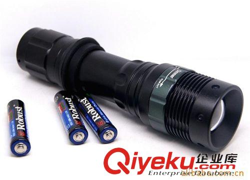 电筒系列 充电强光电筒 调变焦CREE-Q5手电 7号和18650锂电池通用 单支价格