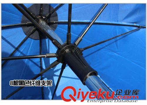 钓鱼灯系列 牛津铝杆伞面2.0米 钓鱼伞 遮阳防太阳紫外线 二节折叠 单向调节
