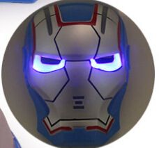其他类别 发光面具 儿童面具 蜘蛛侠 钢铁侠 复仇者联盟 面具 儿童发光玩具