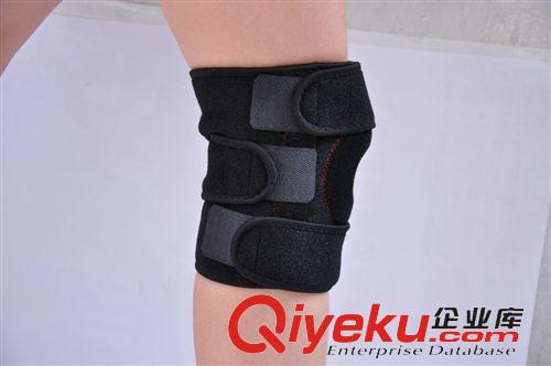 护膝 厂家直销护膝 专业生产硅胶双钢簧支撑运动户外可调节登山护膝