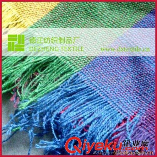 纱线绳布(Yarn Rope Fabric) 供应棉布/条纹棉布/机织棉布/手工粗布 彩色 条纹(图)