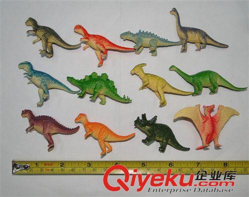 塑胶玩具 5-6CM PVC仿真小恐龙玩具