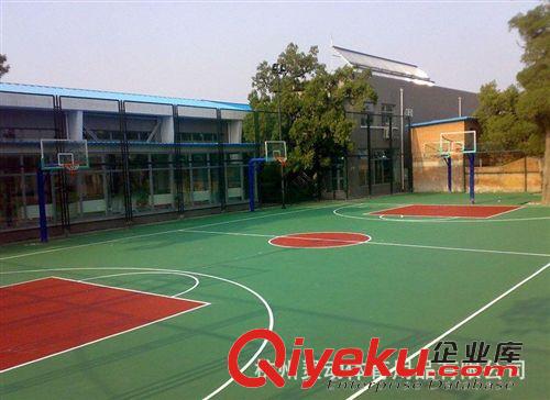 塑胶运动场地 杭州塑胶跑道 运动地板 塑胶运动球场施工 塑胶篮球场地施工