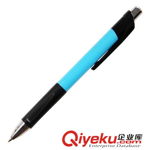 得力 Deli/得力S303圆珠笔 0.7mm蓝色笔芯 按动原子笔彩色外壳
