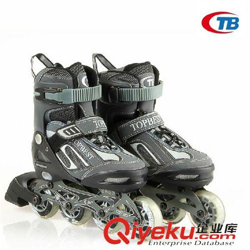 溜冰鞋 直销zpTB儿童/成人可调溜冰鞋套装 直排轮旱冰鞋 轮滑鞋 套装