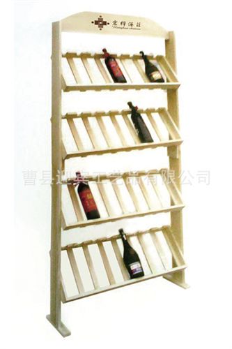 木制酒架 厂家优惠直供松木多层酒架 木质红酒架实木葡萄酒冰酒置物架定做