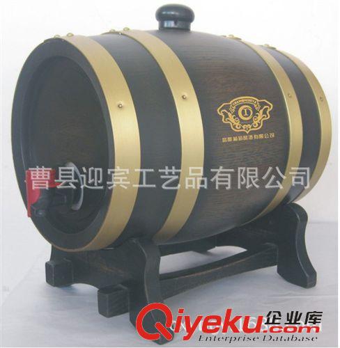 木制酒桶 热销3升葡萄酒红酒啤酒酒桶不锈钢内胆木制酒桶 橡木实木酒桶