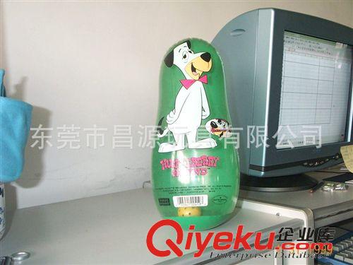 PVC充气不倒翁 厂家生产订做大小款充气不倒翁 动物不倒翁 pvc儿童益智玩具