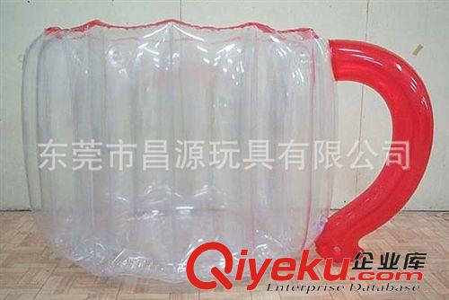 PVC充气杯子 生产多款yzpvc充气水晶杯 吹气水晶杯 玩具水晶杯