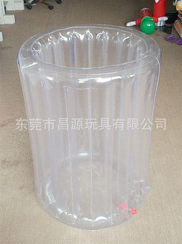 PVC充气杯子 生产多款yzpvc充气水晶杯 吹气水晶杯 玩具水晶杯